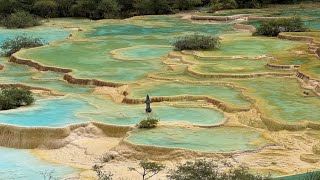 HuangLong Natural World Heritage 四川黄龙风景区 世界自然遗产 [upl. by Stringer]