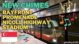 🎶 New Chimes 🎶 on the Circle Line in Stations and on board Trains [upl. by Novart]