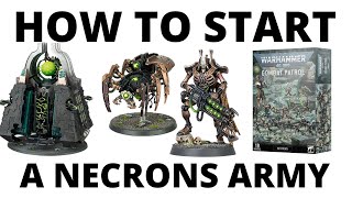 How to Start a Necrons Army in Warhammer 40K 10th Edition Necron Beginner Guide to Start Collecting [upl. by Anahsed]