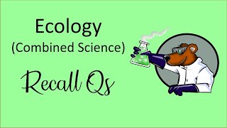 AQA GCSE Biology  Combined Science Unit 7  Ecology  Recall Questions [upl. by Blackstock123]