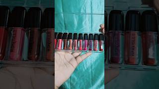 Ronzille Cosmetics Mini Liquid Lipstick Kit From Meesho short makeup review [upl. by Aryl]