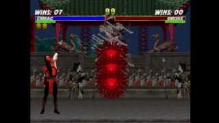 Mortal Kombat Trilogy  All ERMAC Fatalities [upl. by Schubert576]