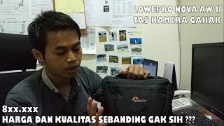 Unboxing amp Review Lowepro Nova 170 AW II  TAS KAMERA GAHAR [upl. by Foote]