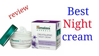 Himalaya herbal revitalizing night cream review [upl. by Nivlac]