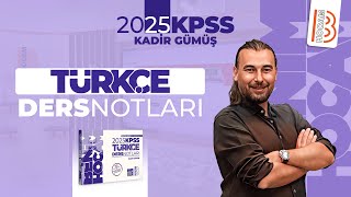 36 KPSS Türkçe  Paragraf  Kadir GÜMÜŞ  2025 [upl. by Akinyt]