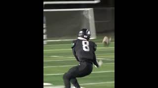 Cole Truant 8 Jackson Timberwolves highschoolfootball [upl. by Allix772]