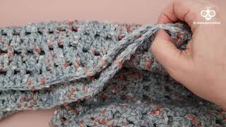 Comment faire des points au CROCHET tuto pas à pas mamiecrochet a12 [upl. by Leonid186]