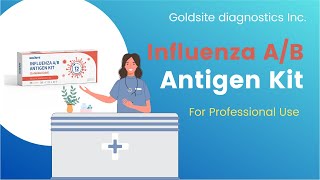 How to operate a Flu Influenza AB Rapid Antigen Test [upl. by Anelagna]