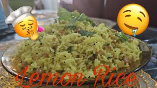 Tasty Lemon Rice Recipe 🤤🤤😋 [upl. by Neelak]