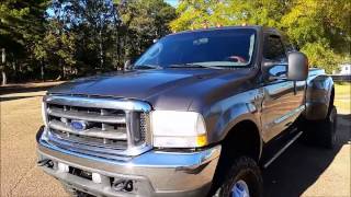 2003 Ford F350 Lariat FX4 CUMMINS TURBO DIESEL Test Drive [upl. by Aneetsirhc286]