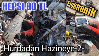 Çok Ucuza Hurda Elektronik Malzemeler Hurdadan Hazineye 2 Bölüm [upl. by Tidwell]