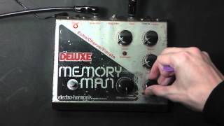 ElectroHarmonix Deluxe Memory Man Demo [upl. by Lorrin]