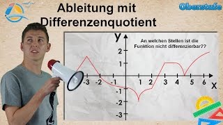 Ableitung mit Differenzenquotient  Oberstufe ★ Übung 2 [upl. by Darius]