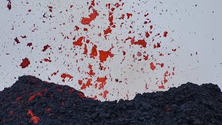 Pacaya Drone footage of eruption [upl. by Halilahk314]