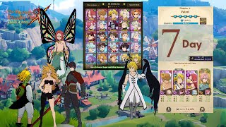 Ready for the new festival banner  7 Deadly Sins Grand Cross  F2P  Day 7 [upl. by Whiney]