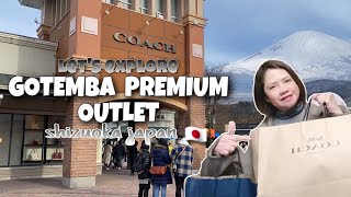 Gotemba Premium Outlet Japan 2022  Lets Explore Shopping and Tour with MtFuji tour shopping [upl. by Burford746]