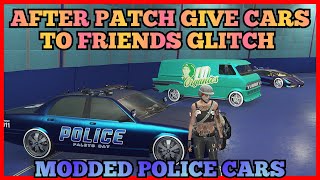 AFTER PATCH GIVE CARS TO FRIENDS GLITCH GTA5 FACILITY GCTF GTA V CAR DUPE [upl. by Sandye]