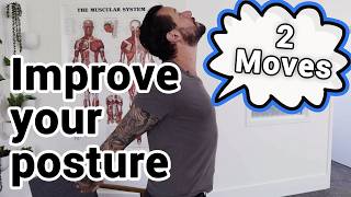 Best Quick Posture Correction Exercises [upl. by Annahoj958]