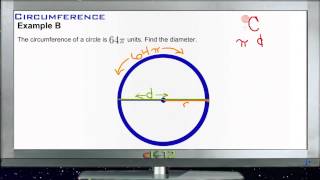 Circumference Examples Basic Geometry Concepts [upl. by Iramo]