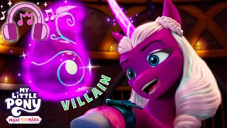 🎵 My Little Pony Make Your Mark  Villain 🦹 Official Lyric Video Music MLP Song [upl. by Mauve]