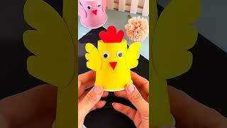 Easy Paper Crafts DIYcraft Shorts trending viral crafting reels origami cardmaking paper [upl. by Ulberto]