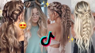 💇🏻‍♀️ TOP DIY HAIRSTYLE TUTORIAL HAIR HACKS amp TIPS TikTok Compilation Part 5 [upl. by Eugenio]