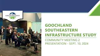 Community Meeting  Southeastern Infrastructure Study 9102024 [upl. by Iruahs219]