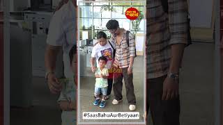 Bharti Singh Arrives At Airport With Her Family  SBB [upl. by Amirak]