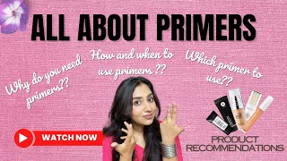 Mastering Primers The Ultimate Guide to Perfect Makeup Application How to use and select primers [upl. by Kciredor]