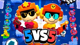 EVERY 5 vs 5 GAMEMODE in ONE VIDEO Brawl Stars [upl. by Ativet]