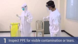 Donning and Doffing of PPE HD [upl. by Akimed]