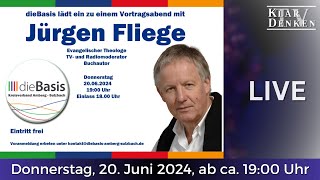 🔴💥LIVE  Vortrag vom evangelischer Pfarrer und Talkshowmoderator Jürgen Fliege💥 [upl. by Agnes941]