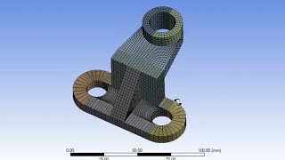 How to Obtain Hexahedral Structural Meshing in ANSYS  Learn Mesh Structuring Techniques [upl. by Noak]