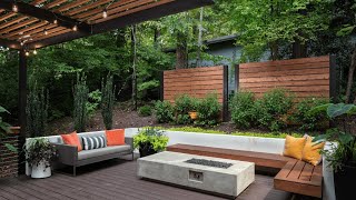 TOP 100 Modern Patio Designs 2024  Home Backyard Garden Landscaping Designs [upl. by Durno]