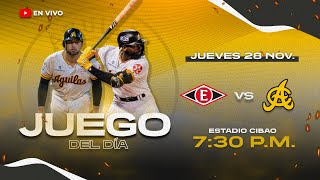 LEONES DEL ESCOGIDO VS ÁGUILAS CIBAEÑAS  SERIE REGULAR 202425 [upl. by Dwinnell388]