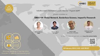 EMBO YIP Global Network Borderless Science Impactful Research [upl. by Conrado830]