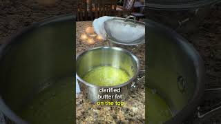 Clarified Butter The Correct Way  Simple Easy And Delicious TheFoodShop45 [upl. by May]