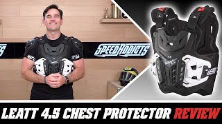 Leatt 45 Chest Protector Review at SpeedAddictscom [upl. by Gervase828]