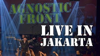 HD AGNOSTIC FRONT  BLITZKRIEG BOP LIVE IN JAKARTA [upl. by Naashar]