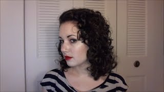 Second Day Curly Hair Routine [upl. by Ahsaenat]