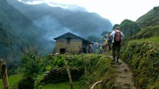 Trekking in Himalaya Nepal [upl. by Inajar]