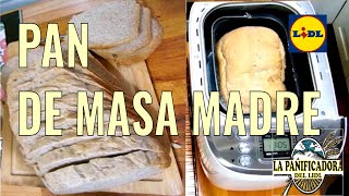 Pan de Masa Madre con la Panificadora del Lidl [upl. by Cozmo555]