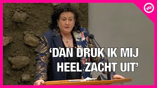 Caroline van der Plast WOEST op afwezige NSCminister quotIk vind het HEEL VREEMDquot [upl. by Dasya]