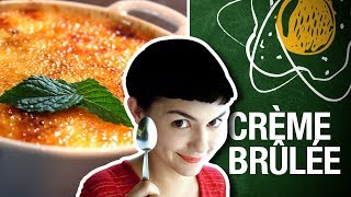 Crème brûlée Amélie Poulain  Miolos Fritos Culinária Nerd [upl. by Behnken890]