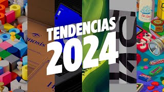 🔥 TOP 10 Tendencias de diseño gráfico del 2024  ilustración 3D fotografía web y más 🔥 [upl. by Hildie781]