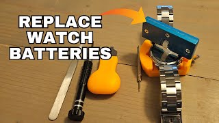 Easily Replace your Watch Batteries from Home [upl. by Aranahs]