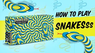 How to play Snakesss — The Slippery Social Deduction Game by Big Potato [upl. by Tertius751]