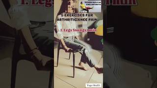 5 Exercise for Arthritic knee pain relief shorts arthritis [upl. by Spiegel]