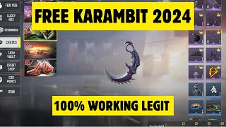 HOW TO GET FREE KARAMBIT IN CODM 2024 WORKING [upl. by Nebeur848]