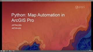 Python Map Automation in ArcGIS Pro [upl. by Eittap656]